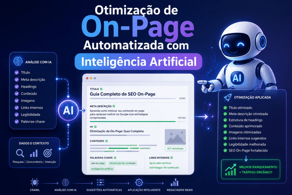 SEO na Era da IA: Como Manter seu Blog no Topo do Google em 2024 10 Otimização de On-Page Automatizada com Inteligência Artificial