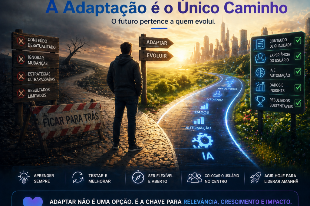 SEO na Era da IA: Como Manter seu Blog no Topo do Google em 2024 12 Conclusão: A Adaptação é o Único Caminho
