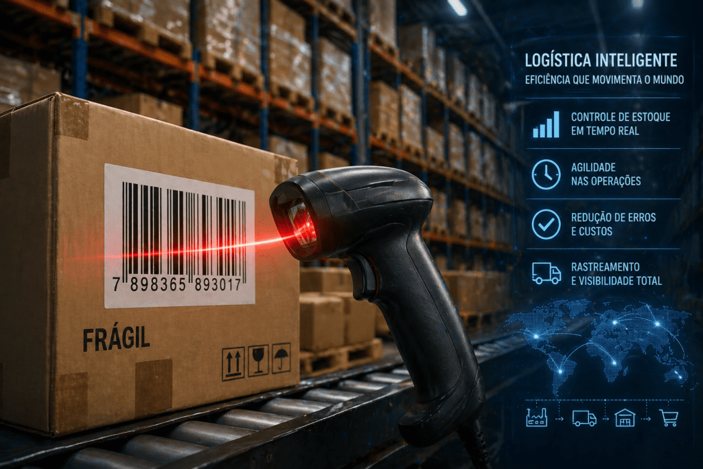 O Código de Barras e a Revolução da Logística Moderna