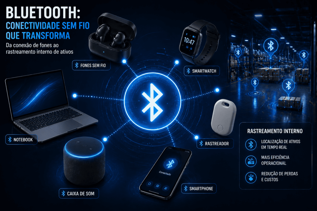 Transmissores de Bluetooth: Da Conectividade de Fones ao Rastreamento Interno