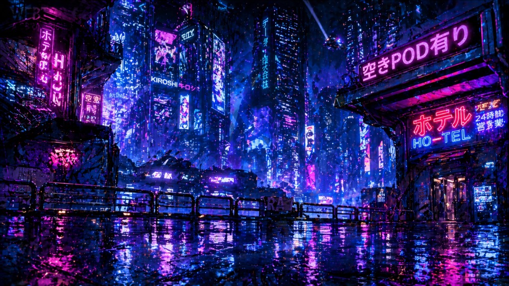 O Renascimento Cyberpunk: Por que Solo Leveling e Cyberpunk: Edgerunners Dominam o Sucesso Tech 6 A Estética Neon e a Tecnologia de Animação de Ponta