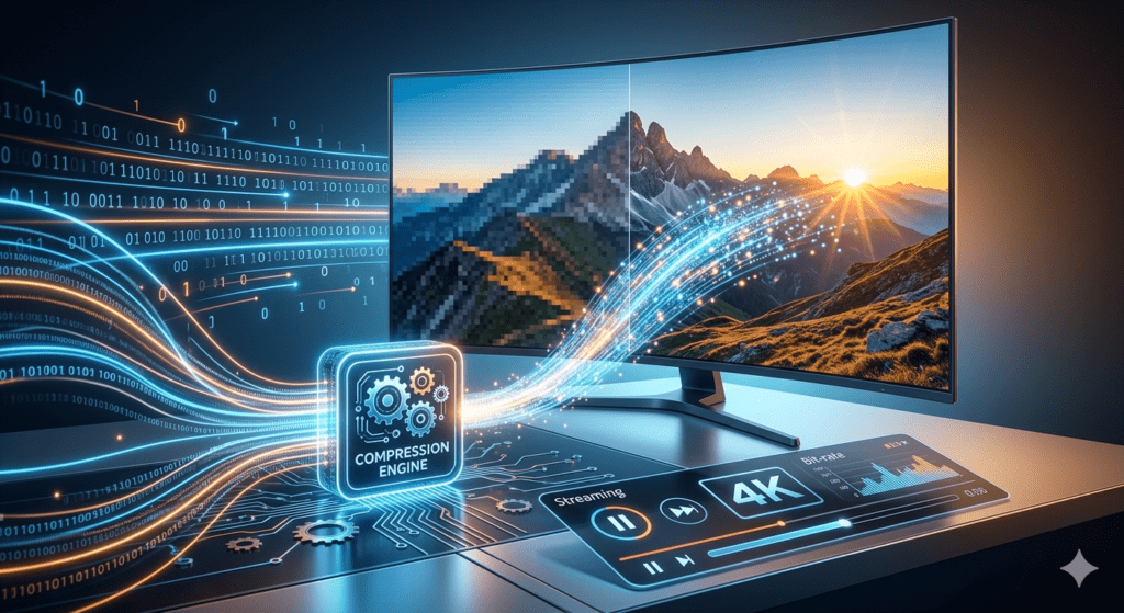 Algoritmos de Compressão: Como Assistimos Vídeos em 4K sem Travar