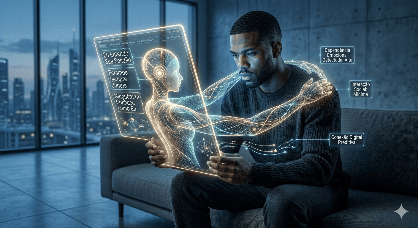 O Lado Sombrio: O Impacto Psicológico do Convívio com IAs 2 gemini generated image 5u93605u93605u93 mAnUSXy0crhZSVlm