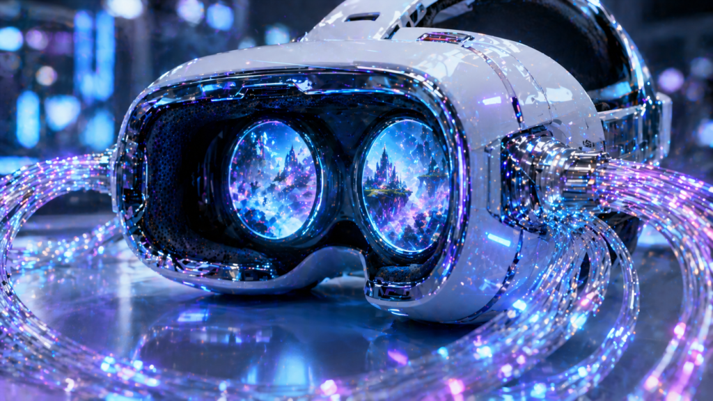 O Renascimento Cyberpunk: Por que Solo Leveling e Cyberpunk: Edgerunners Dominam o Sucesso Tech 8 O Impacto dos Simuladores e Realidade Virtual na Cultura Otaku